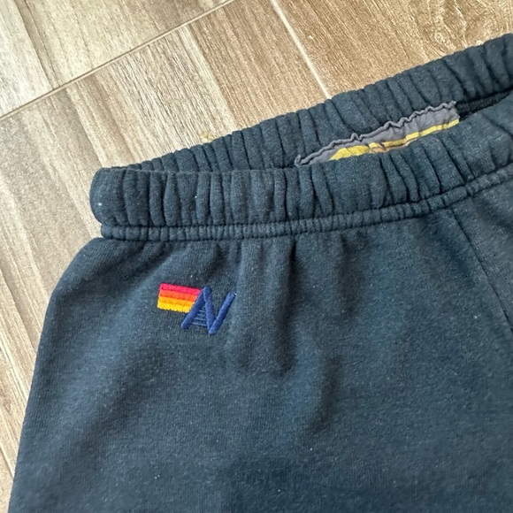 Aviator Nation 5 Stripe Sweatpants Joggers. Navy. Size Small. - Picture 7 of 10